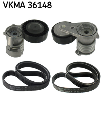 Kit Cinghie Poly-V - VKMA 36148 SKF